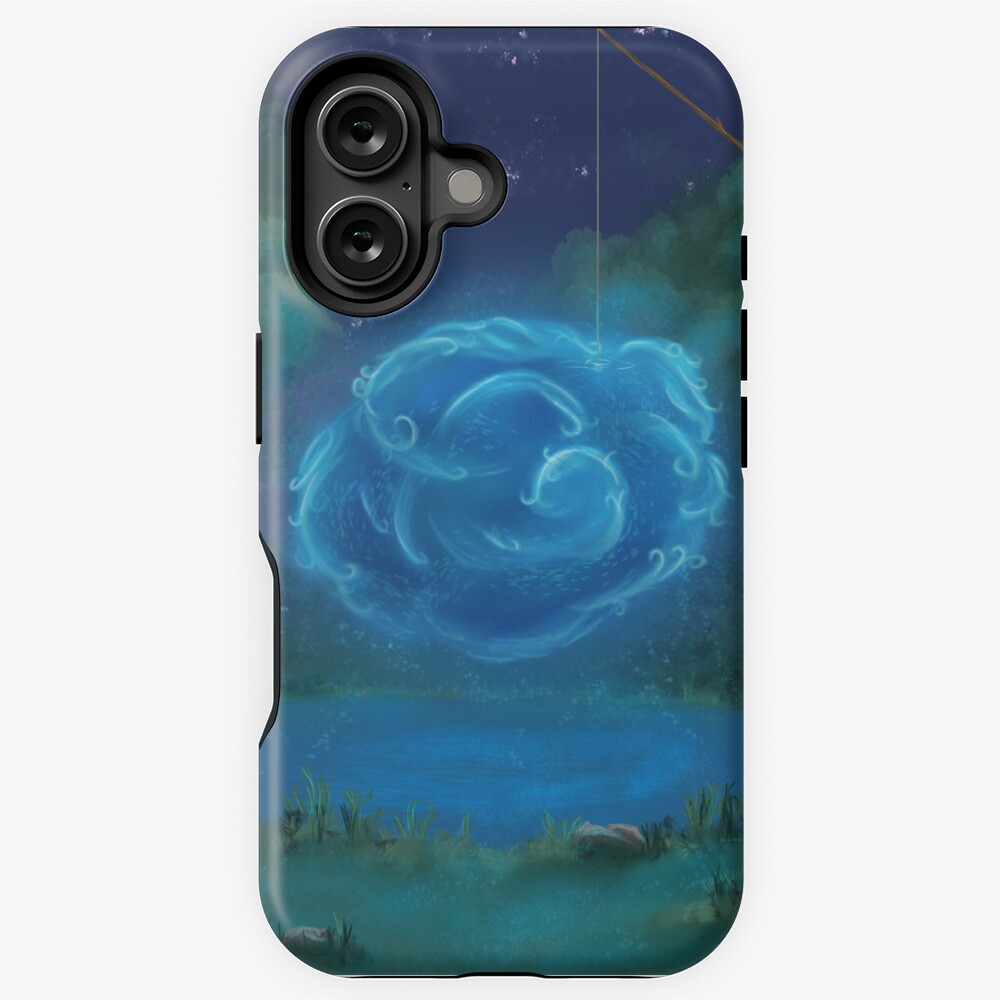 Aperçu de l'œuvre Coque antichoc iPhone créée et vendue par CynnaraART.