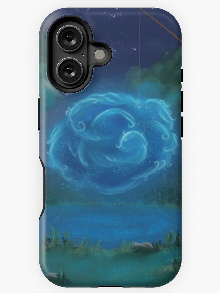Aperçu 1 sur 4. Coque iPhone avec l'œuvre Le Lac des Chats créée et vendue par CynnaraART.