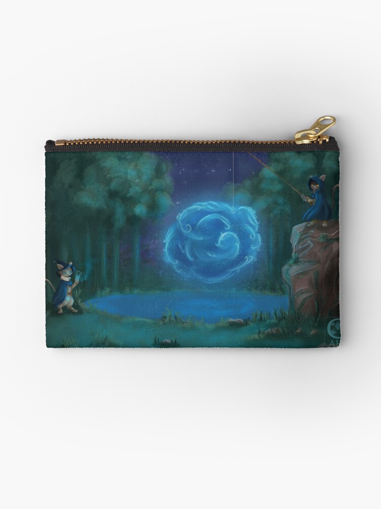 Aperçu 1 sur 4. Pochette avec l'œuvre Le Lac des Chats créée et vendue par CynnaraART.