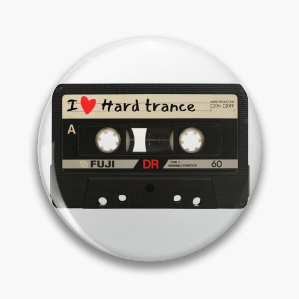 Item preview, I Love Hard Trance Music Cassette Tape designed and sold by RichTeeDesigns.