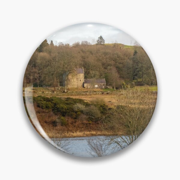 Item preview, Remains of Earlstoun Castle over looking Earlstoun Loch, St. John's Town of Dalry, Dumfries and Galloway, Scotland designed and sold by SnapTPhotograph.