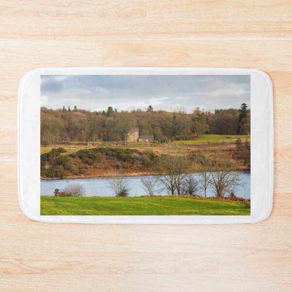 Item preview, Remains of Earlstoun Castle over looking Earlstoun Loch, St. John's Town of Dalry, Dumfries and Galloway, Scotland designed and sold by SnapTPhotograph.