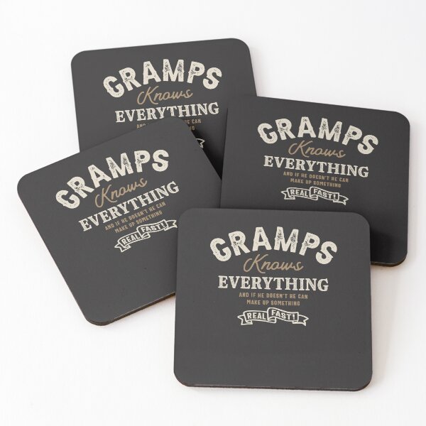 Item preview, Mens Gramps Knows Everything Quotes Funny Grandpa  designed and sold by cidolopez.