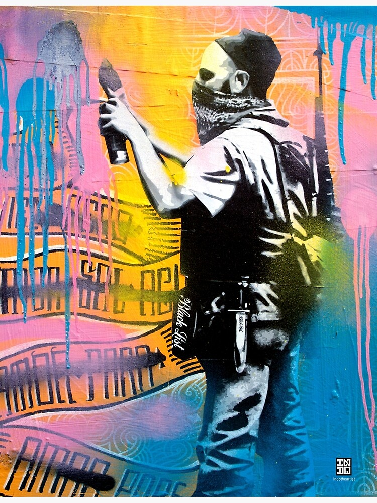 Póster Banksy El Artista Arte Callejero De Graffiti Mejor Artista Callejero Del Mundo De 8500