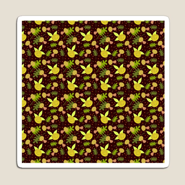 Item preview, Hongos, hojas, rosas designed and sold by SpringForever.