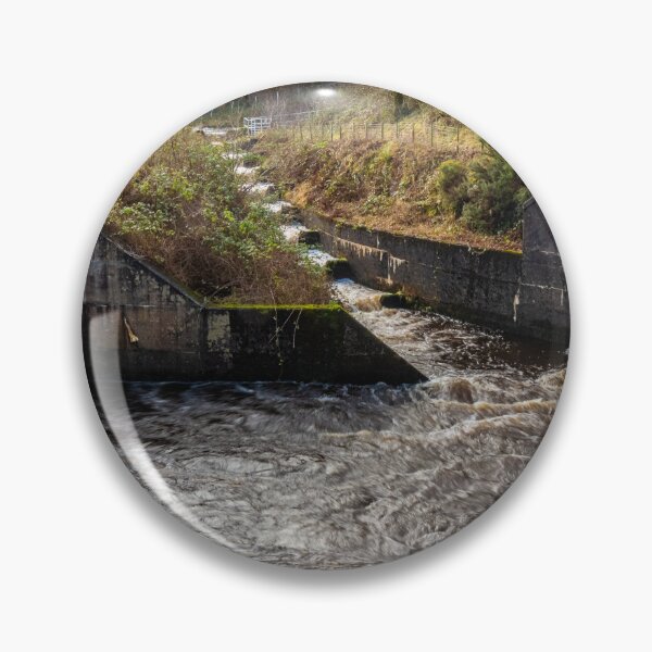 Item preview, Fish pass or salmon ladder at Earlstoun Power Station on the Galloway Hydro Electric Scheme, Scotland designed and sold by SnapTPhotograph.
