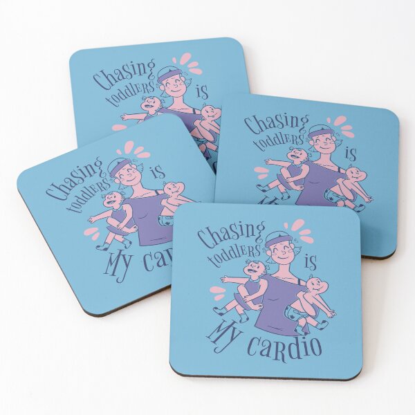Item preview, Chasing Toddlers Is My Cardio - Mother designed and sold by YueHeng Creates ⭐⭐⭐⭐⭐.