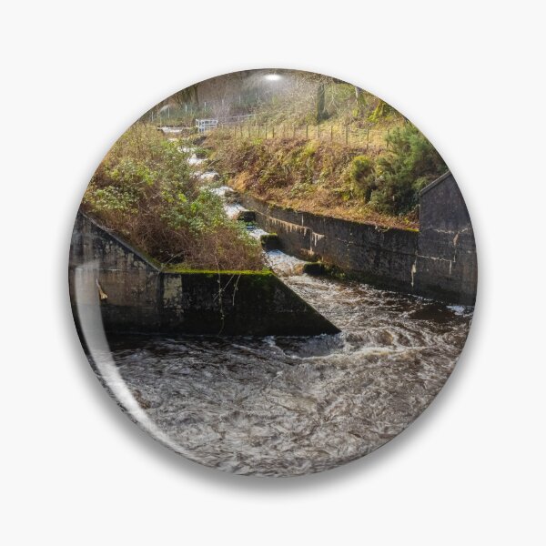 Item preview, Fish pass or salmon ladder at Earlstoun Power Station on the Galloway Hydro Electric Scheme, Scotland designed and sold by SnapTPhotograph.