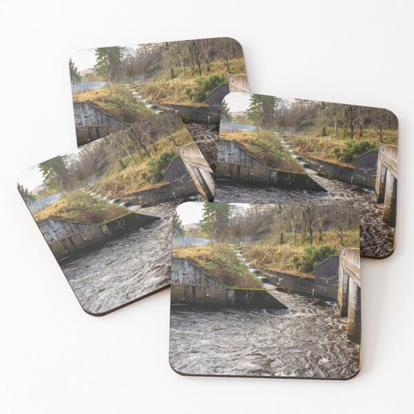 Item preview, Fish pass or salmon ladder at Earlstoun Power Station on the Galloway Hydro Electric Scheme, Scotland designed and sold by SnapTPhotograph.
