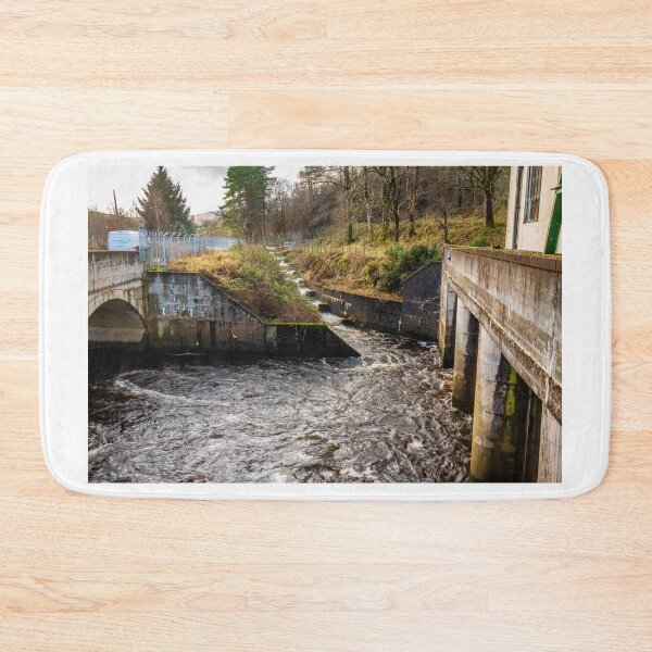 Item preview, Fish pass or salmon ladder at Earlstoun Power Station on the Galloway Hydro Electric Scheme, Scotland designed and sold by SnapTPhotograph.
