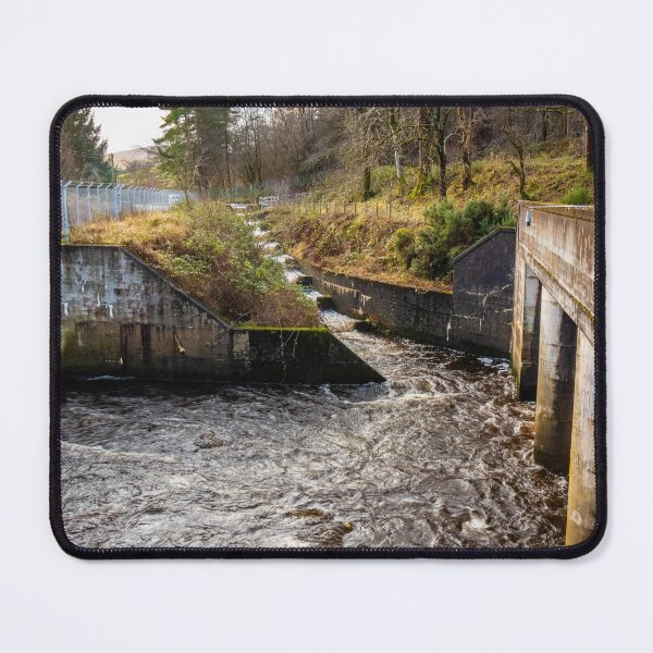 Item preview, Fish pass or salmon ladder at Earlstoun Power Station on the Galloway Hydro Electric Scheme, Scotland designed and sold by SnapTPhotograph.