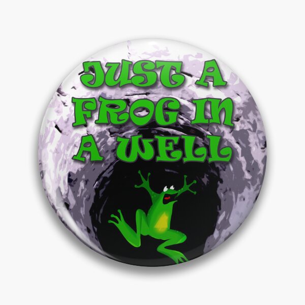 Item preview, Just a Frog in a Well designed and sold by JoanNinjaHen.