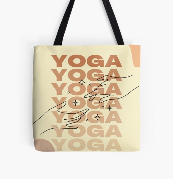 Yoga Quotes Tote Bags for Sale