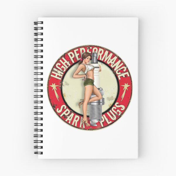 Item preview, High Performance Spark Plugs - Pin Up Girl designed and sold by Wilcox PhotoArt.