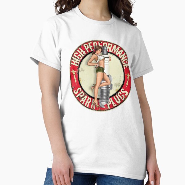 Item preview, High Performance Spark Plugs - Pin Up Girl designed and sold by Wilcox PhotoArt.