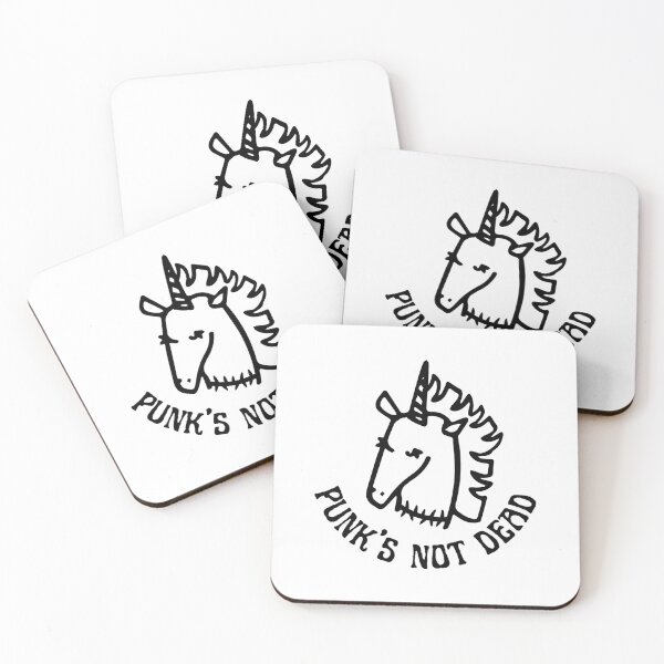 Item preview, Punk's Not Dead - Punk Unicorn  designed and sold by yoshra.
