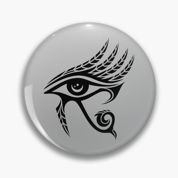 Item preview, Eye of Horus, Feathers, Protection Symbol, Lucky Charm, Egyptian Mythology, Symbol, Horus, Eye designed and sold by nitty-gritty.