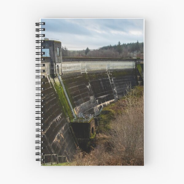 Item preview, Old concrete Deugh Dam at Kendoon Loch, Galloway Hydro Electric Scheme, Carsphairn, Dumfries and Galloway designed and sold by SnapTPhotograph.