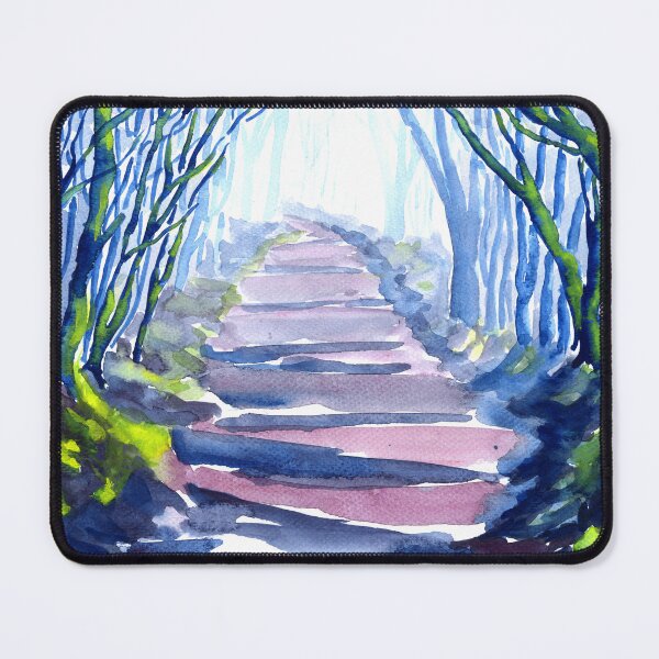 Item preview, Misty Path Through the Woods designed and sold by WaterGardens.