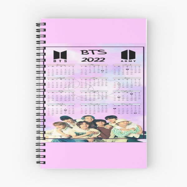 Item preview, BTS 2022 Calender designed and sold by Watermeloncl.