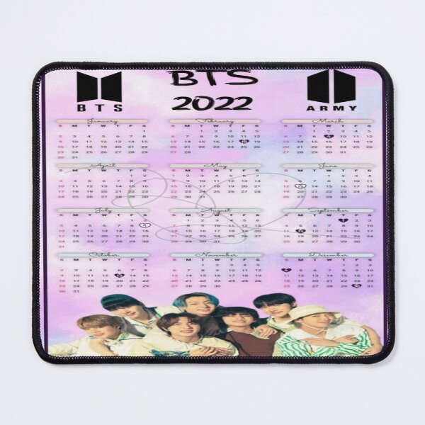 Item preview, BTS 2022 Calender designed and sold by Watermeloncl.