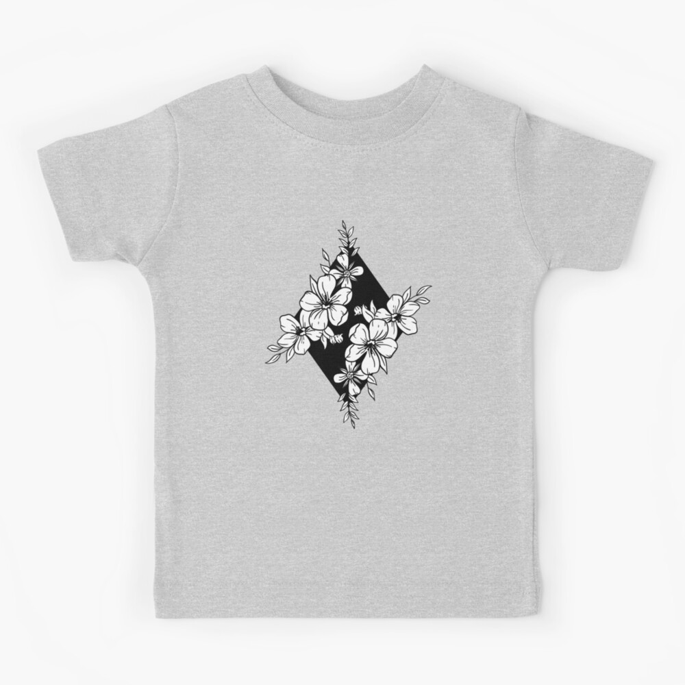 Japanese Floral Minimal Art Aesthetic Graphic T-Shirt Unisex