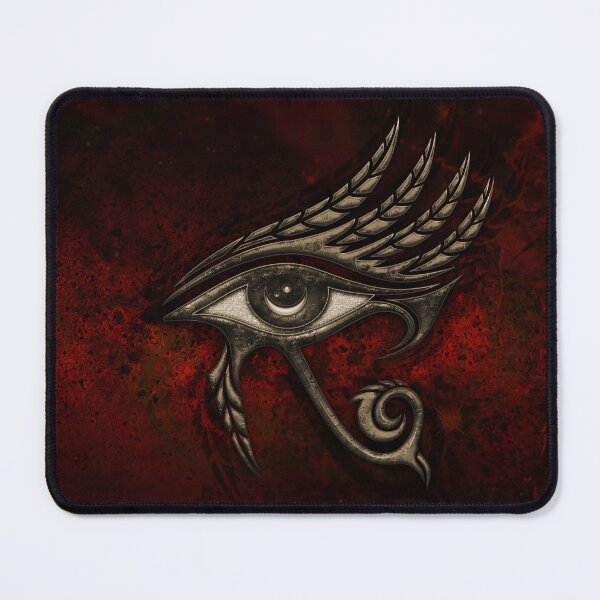 Item preview, Eye of Horus, Feathers, Falcon, Protection Symbol, Lucky Charm, Egyptian Mythology, Symbol, Horus, Eye designed and sold by nitty-gritty.