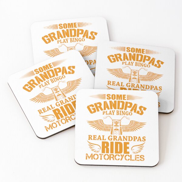 Item preview, Some Grandpas Play Bingo - Real Grandpas RIDE Motorcycles designed and sold by Wilcox PhotoArt.