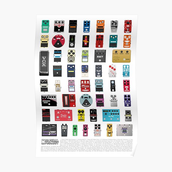 The 52 Pedal Project Poster
