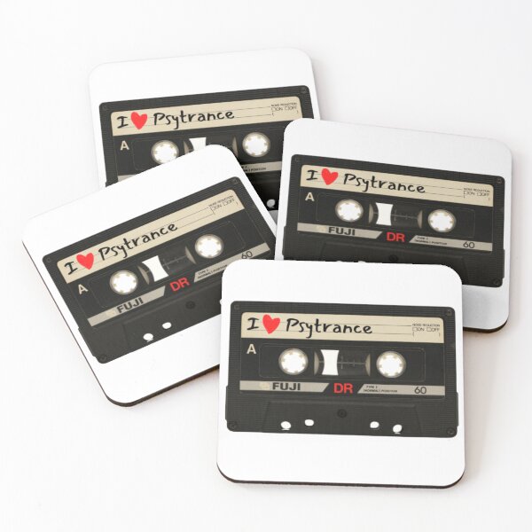 Item preview, I Love Psytrance Music Cassette Tape designed and sold by RichTeeDesigns.