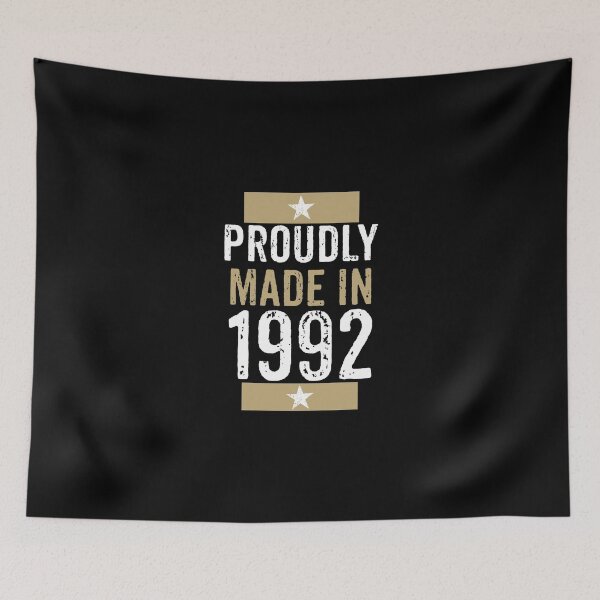 Item preview, Proudly made in 1992 birthday gift design designed and sold by rodmendonca.