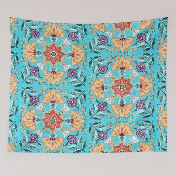 Item preview, Garden Mandala - spring designed and sold by AprilAppleArt.