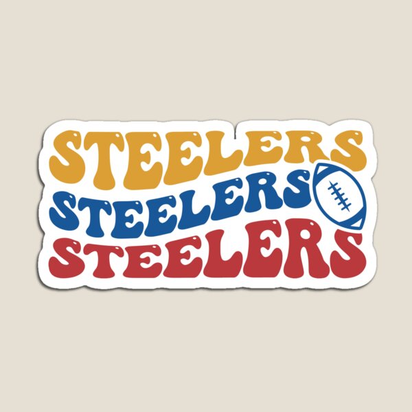 Pittsburgh Steelers (magnet) STEEL CURTAIN Man cave NFL – ASA