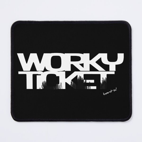 Item preview, Worky Ticket - white designed and sold by Banta.