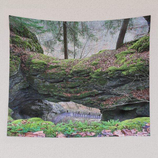 Item preview, View into the depths of the Riesenburg cave designed and sold by frankuffmann.