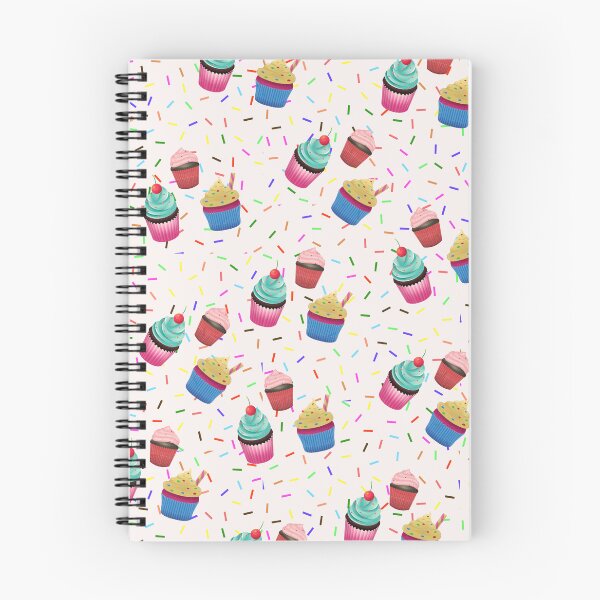 Aperçu de l'œuvre motif de saupoudrage de cupcake blanc créée et vendue par GuelcherDesign.
