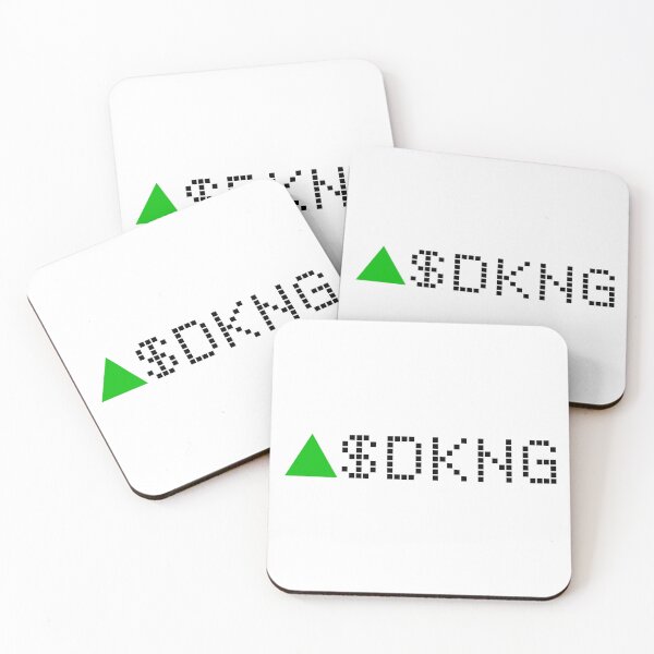 Item preview, Draftkings Stock Ticker Green - Black Font designed and sold by frankyou.