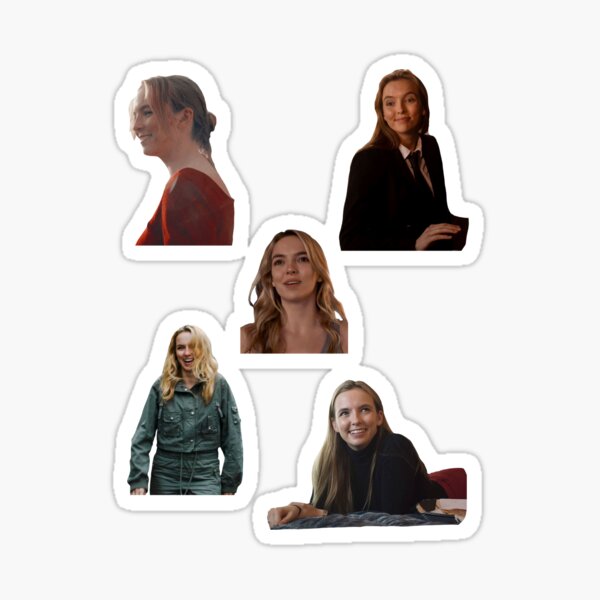 Item preview, Happy Villanelle Sticker Pack designed and sold by ash-drawsalot.