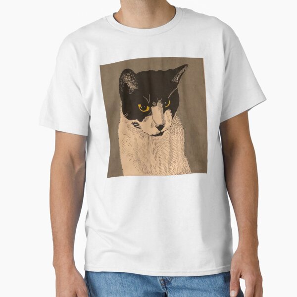 Item preview, Tengu the pet cat is cute and cuddly artwork designed and sold by DMcK Designs.