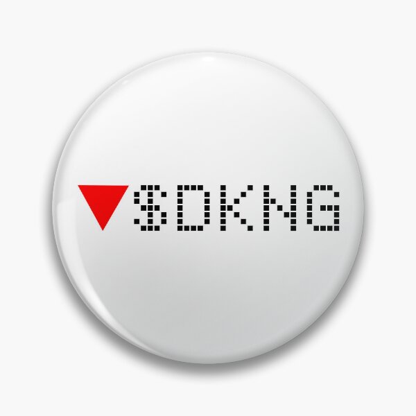 Item preview, Draftkings Stock Ticker Red - Black Font designed and sold by frankyou.