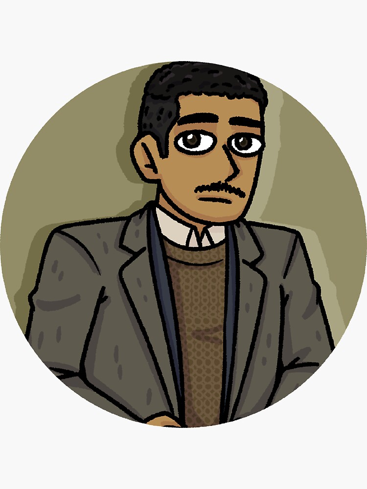 "Alan Zaveri Russian Doll" Sticker for Sale by LoserMangaka Redbubble