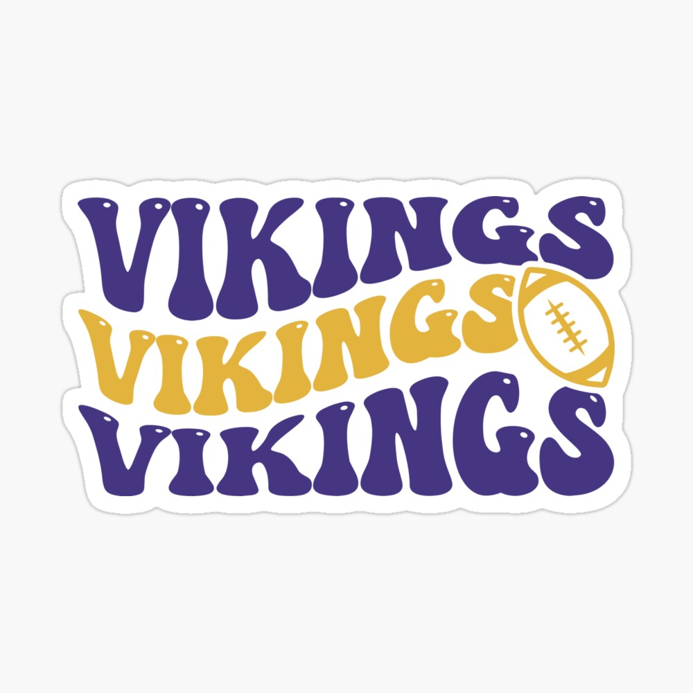 Minnesota Vikings Birthday Banner Instant Download