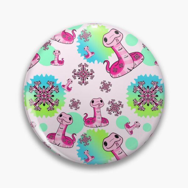 Item preview, Cute Snake in Pink Mandaverse designed and sold by MyMemoriesArts.