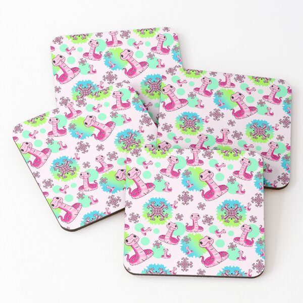 Item preview, Cute Snake in Pink Mandaverse designed and sold by MyMemoriesArts.