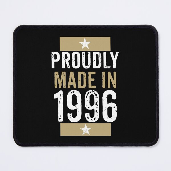 Item preview, Proudly made in 1996 birthday gift design designed and sold by rodmendonca.