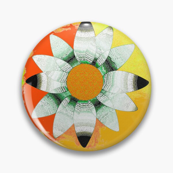 Item preview, Soleado amarillo étnico floral flor mandala asiático designed and sold by Ankerd.