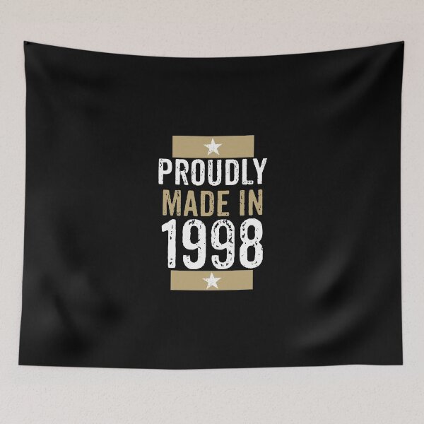 Item preview, Proudly made in 1998 birthday gift design designed and sold by rodmendonca.