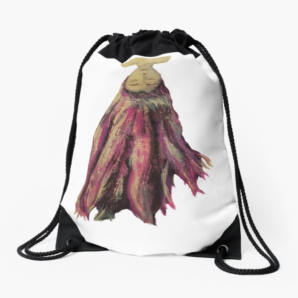 Hair Down Drawstring Bag