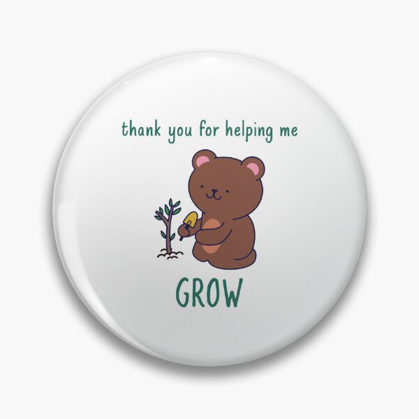 Item preview, Thank you for helping me grow designed and sold by behappyshirts.