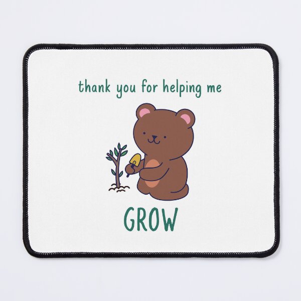 Item preview, Thank you for helping me grow designed and sold by behappyshirts.